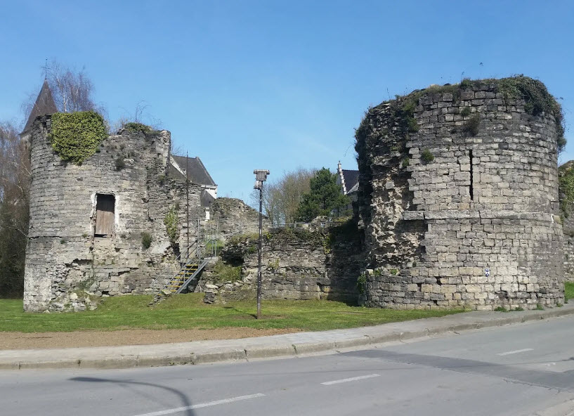 Medieval Castle of Vaulx, Belgium